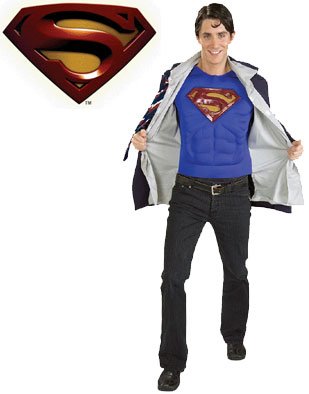  Reversible Superman Clark Kent Adults Deluxe Costume