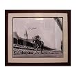 Autograph Ron Turcotte 16x20 Framed with Secretariat - Horce Racing