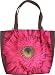LAMPS BEAUTIFUL Fine Art Travel Handbags--Pink Gerbera Daisy Flower Tote Bag--Excellent customer service--see our feedback