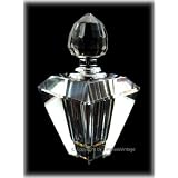 Art Deco Crystal Perfume Bottle by American Chateau