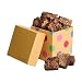 Geoff & Drew's Yellow Dots Gift Box of 8 Fresh Baked Toffee Chunk Brownies