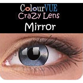 Lentilles de contact couleur annuelle - ColourVUE Crazy Lens Mirror - Vos yeux n'en reviendront pas!