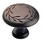 Amerock BP1581-2-ORB Oversized Leaf Knob 1-3/4-Inch Diameter, Oil Rubbed Bronze