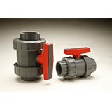 Buy 1 1 2 PVC True Union Ball Valve (Gray Slip Thread) by Red Flag