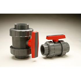 Buy 3 4 PVC True Union Ball Valve (Gray Slip Thread) now!