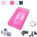 (5 in 1) Brand New Av (Audio & Video) Cable for Microsoft Zune + White Fold-up Amplified Portable Speakers for Mp3 and Music Players + Car Charger Cigarette Lighter Adapter for Microsoft Zune + Home/travel Charger for Microsoft Zune + Silicon Skin with Armband for Microsoft Zune