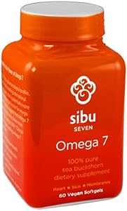Amazon.com: Sibu Seven Omega-7 Softgels, 6