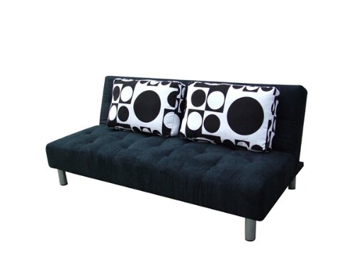 Alphaville Design 190343 Norway Sofa Bed - Black