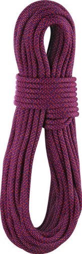 Edelrid Hawk 10.0mm Dynamic Climbing Rope - 80m Black/Red (Night-Fire)