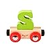 Bigjigs Rail BR119 Name Letter S (Colours Vary)