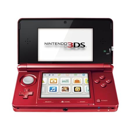 Nintendo 3DS HW Rojo Metálico