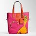 Coach Bonnie Graphic Girly Canvas Bag Tote 13379 Organe Fuschia