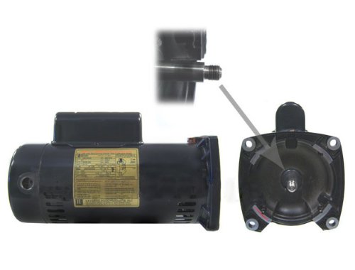 Hayward SPX2707Z1M 1-Horsepower Threaded Shaft Maxrate Motor Replacement for Select Hayward Max Flo Ii Booster Pump