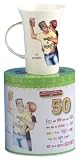 Boxer - Age 50 - Funktart - Tasse + boîte à biscuits - Pour homme (Import Grande Bretagne)