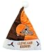 Cleveland Browns Color Block Santa Hat