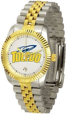 Toledo Rockets Suntime Mens Executive Watch - NCAA College Athletics Toledo Rockets Suntime Mens Executive Watch - NCAA College Athletics