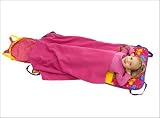 Bazoongi Kids Fun Fleece Slumber Sleeping Bag - Bright Butterfly