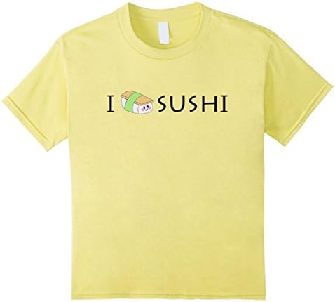 Kids I Love Sushi T-Shirt  12 Lemon