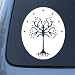 TREE OF GONDOR - LOTRO Lord of the Rings - Vinyl Car Decal Sticker #1678 | Vinyl Color: White