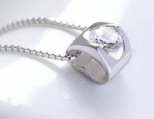 KAiLA CZ 925 Silver Heart-shaped Necklace Clavicle Chain