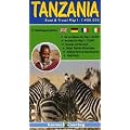 Tanzania 1:1.400.000: Road & Travel Map 1:1.400.000