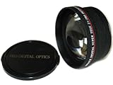 Bower 2x 62mm Telephoto Conversion Lens for Digital/Film Cameras in Black c ....