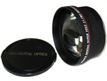 Bower 2x 62mm Telephoto Conversion Lens for Digital/Film Cameras in Black color