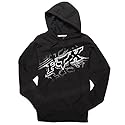 Fox Racing Reflection Men's Hoody Pullover Fleece Casual Wear Sweatshirt - Color: Black, Size: Large