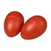 Egg Shakers, Plastic Pair Red