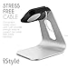 Istyle Aluminium Charging Stand for Apple Watch 38mm and 42mm - Silver