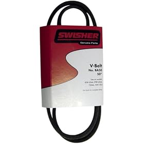 Swisher Mower 50-Inch Belt - Fits A32, RT44, WB11524, RTB12544, RTB14544, T2066, WB924 #BA50
