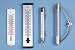 Produkt-Bild: Fenster-Thermometer Metall