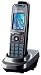Panasonic KX-TGA840EXM Mobilteil mit Ladeschale für KX-TG84XX schnurloses DECT-Telefon Serie graphit
