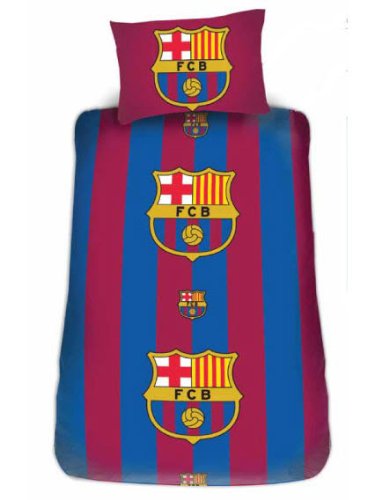 FC Barcelona Bettwäsche Bettgarnitur Fußball 135x200