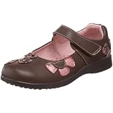 Pediped Flex Abigail Mary Jane (Toddler/Little Kid),Brown/Pink,22 M EU (6-6.5 M US Toddler)