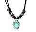 exoticdream Sea Turtle Bead Necklace Handmade Hawaiian Style Beach Jewelry Boy Men