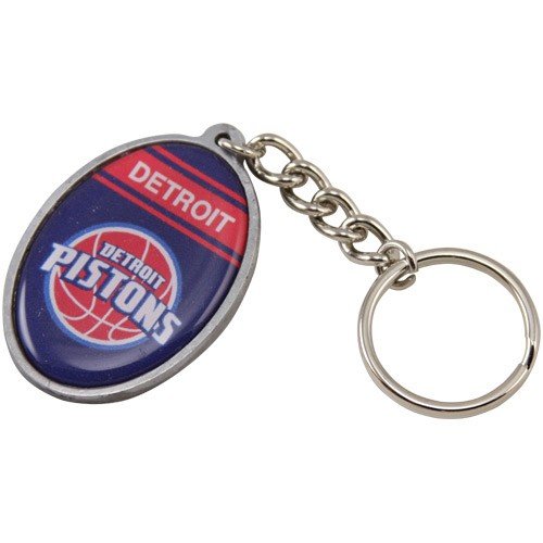 Detroit Pistons Oval Keychain