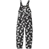 OSHKOSH(オシュコシュ) フローラルコーデュロイオーバーオール チャコール ボトムスパンツ 24ヶ月【並行輸入】