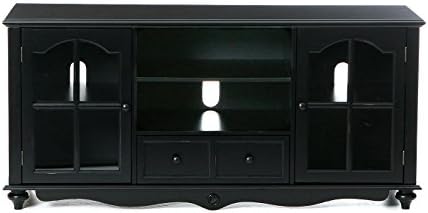 Boston Loft Furnishings Coventry Large Television Console, Antique Black