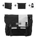 MESSENGER M02 - SET +++ Messenger Tasche & Laptopcover & Innenfach L & Handyclip von von bagjack +++ Die Messenger Tasche von Baicyclon mit 3-Punkt-Gurtsystem - 14 L Fassungsvermögen +++ DESIGNED IN BERLIN +++