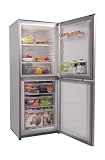 Frigidaire 55cm wide Combi Fridge Freezer 180ltr net capacity Frost Free silver  from Frigidaire