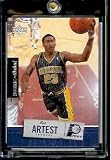  : 2005 06 Upper Deck Rookie Debut Ron Artest Indiana Pacers Basketball Card #37 - Mint Condition - In Protective Display Case !!