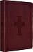 ESV Large Print Thinline Reference Bible (TruTone, Burgundy, Celtic Cross Design)