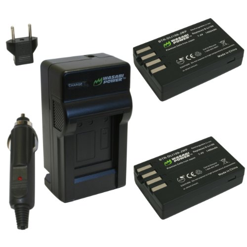 Wasabi Power Battery and Charger Kit for Pentax D-LI109 and Pentax K-r, K-30