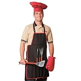 BBQ Apron Tote - Red