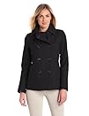 Tommy Hilfiger Womens Classic Double-Breasted Wool Peacoat