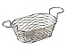 American Metalcraft BNBC962 Oblong Birdnest Wire Basket with Ramekin Holder, Chrome