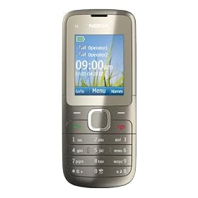 Nokia C2-00 Dual SIM Sim Free Mobile Phone - Grey