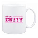 New  Property Of Betty Retro  Mug Name