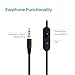 Xcords(TM) Premium Earphones/Earbuds/Headphones with Remote Control and Mic for iPhone SE,iPhone 6/6s/6 Plus/6s Plus/ 5/5c/5s, iPad/iPod(Black)